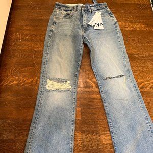 Zara Distressed Mia Jeans